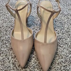 Nine West Nude Heels